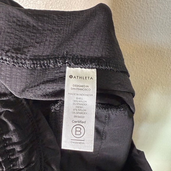 Athleta Trekkie Paper Bag Black Pant 4 - Picture 10 of 10